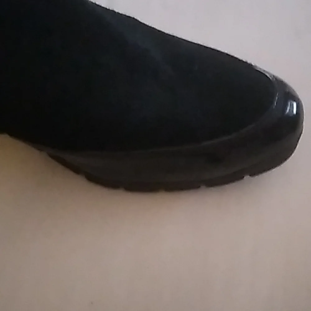 Black Ankle Booties - Picture 3 of 4